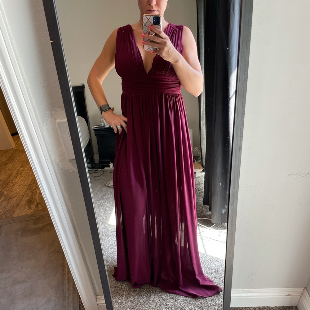 Lulus bridesmaid dress